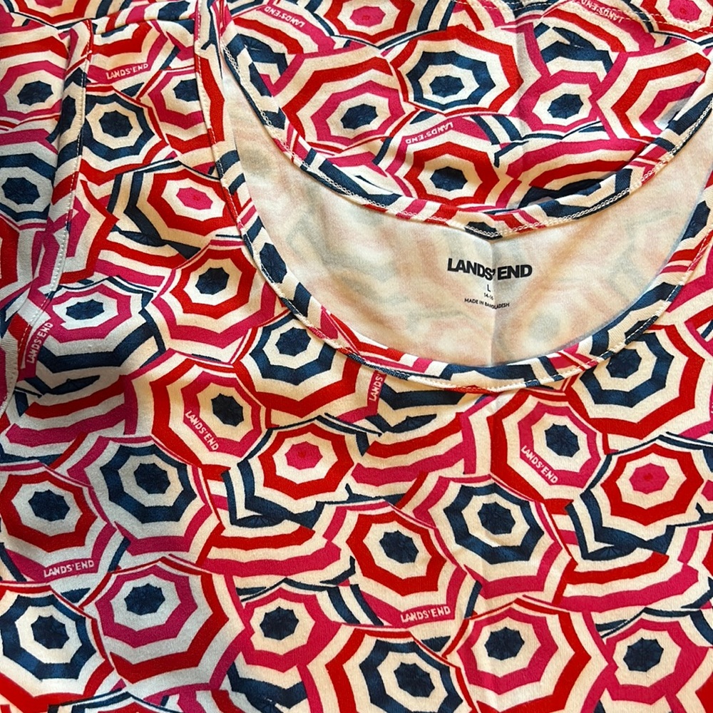 💥3/$25💥 Lands’ End umbrella tank top 🏖️